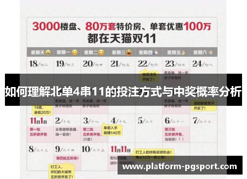 如何理解北单4串11的投注方式与中奖概率分析