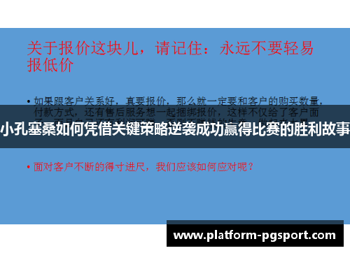 小孔塞桑如何凭借关键策略逆袭成功赢得比赛的胜利故事