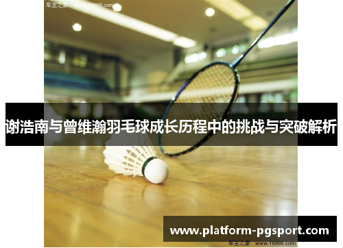 谢浩南与曾维瀚羽毛球成长历程中的挑战与突破解析